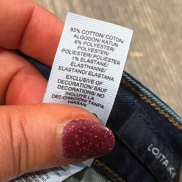 Lucky Brand Lolita Skinny Jeans Ankle Cheville Low Rise Dark Wash Size 6/28 - Picture 8 of 13